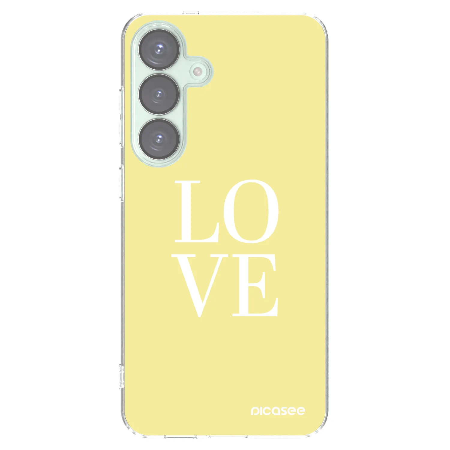 Picasee διαφανής θήκη σιλικόνης Samsung Galaxy S25+ 5G - Love