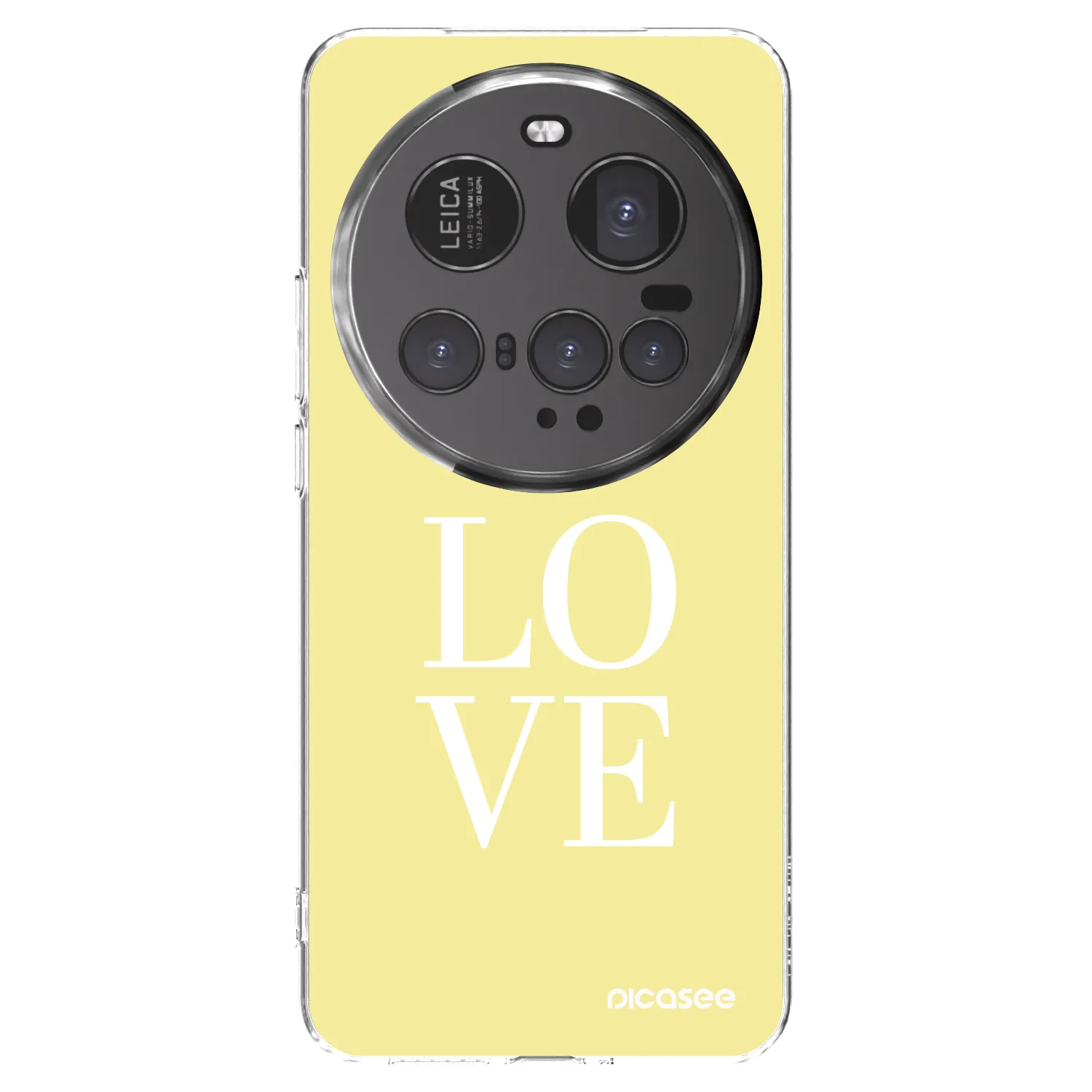 Picasee διαφανής θήκη σιλικόνης Xiaomi 15 Ultra - Love