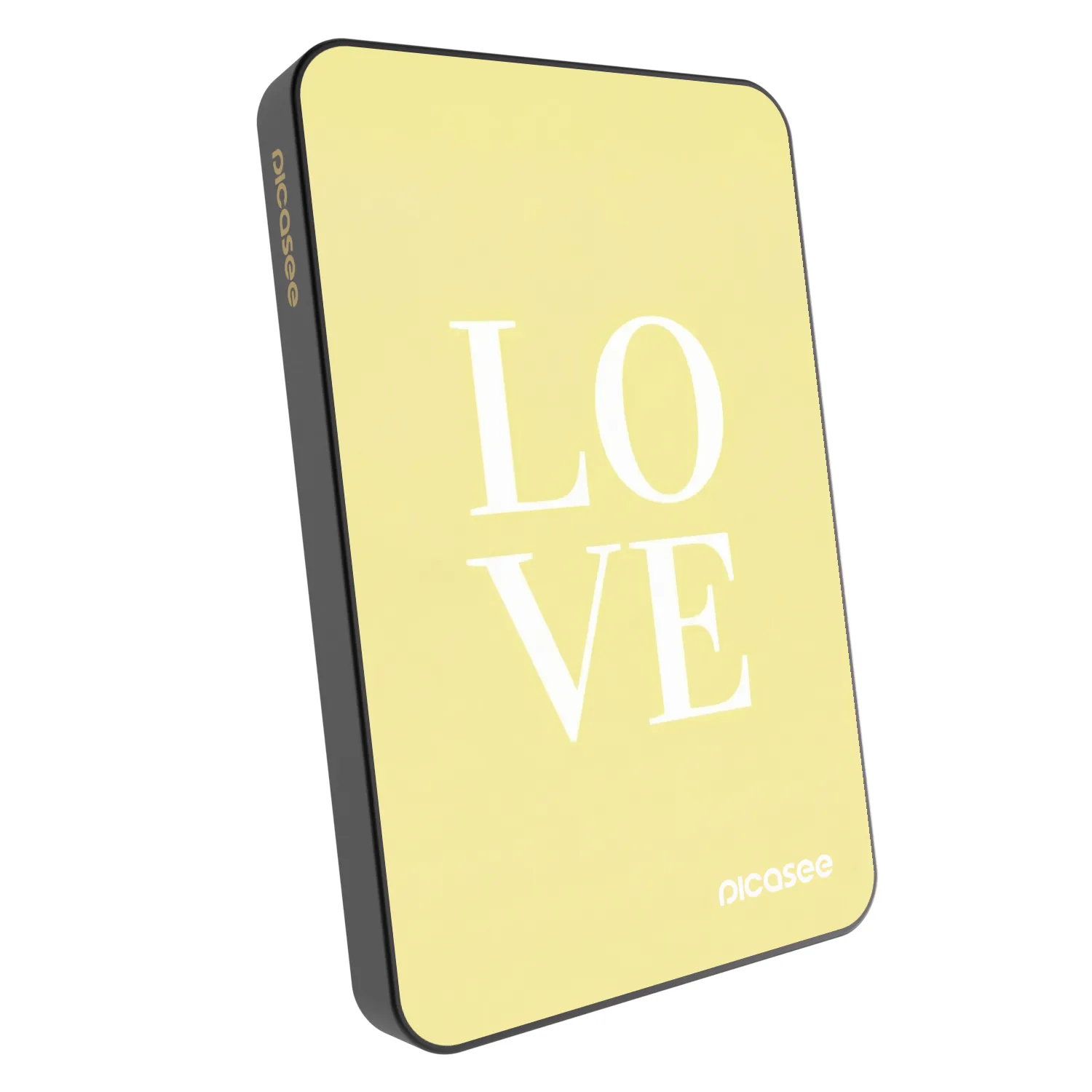 Picasee Powerbank με MagSafe 5 000 mAh Γκρί - Love