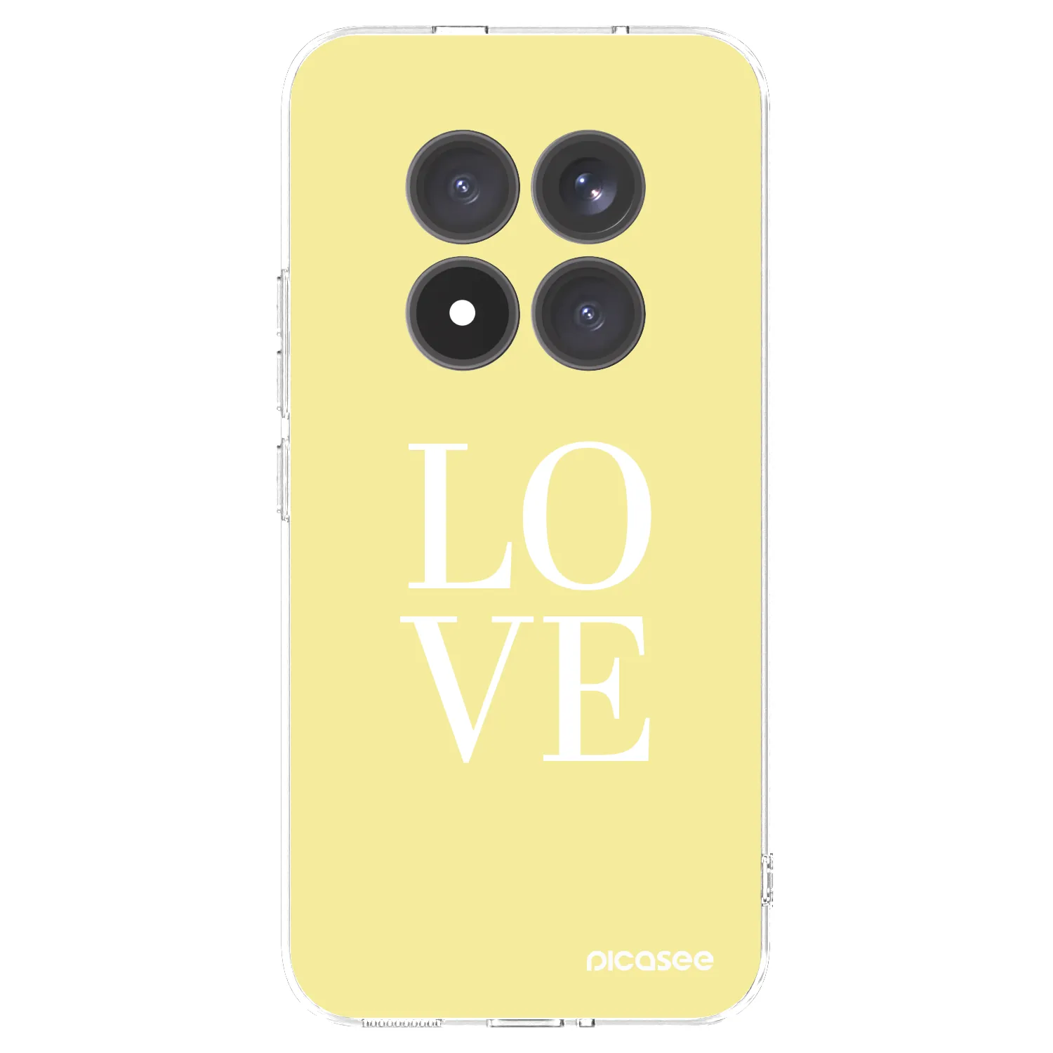 Picasee διαφανής θήκη σιλικόνης Xiaomi Redmi Note 15 Pro+ - Love