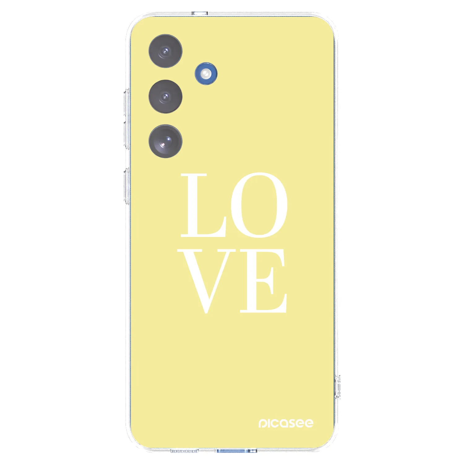 Picasee διαφανής θήκη σιλικόνης Samsung Galaxy S25 FE 5G - Love