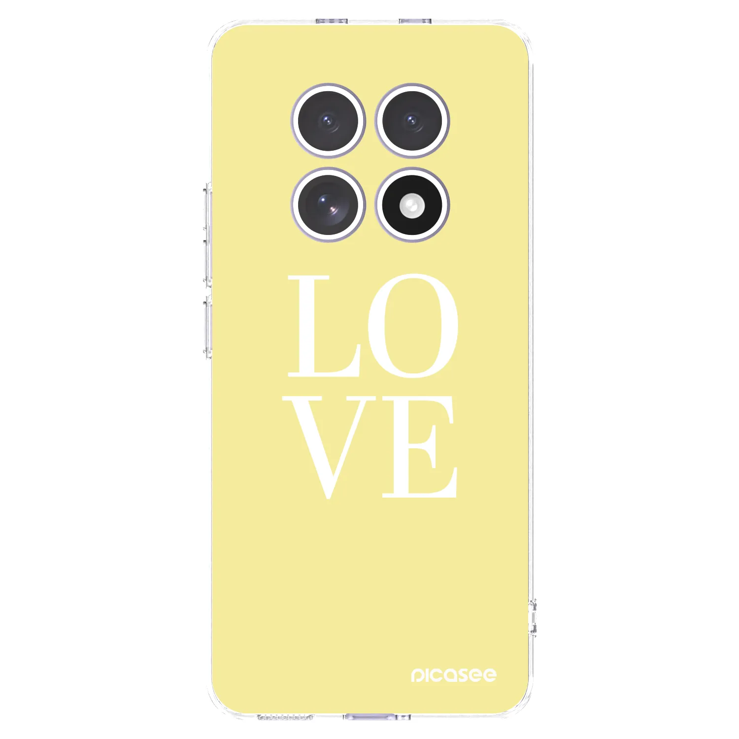 Picasee διαφανής θήκη σιλικόνης Xiaomi Redmi Note 15 - Love