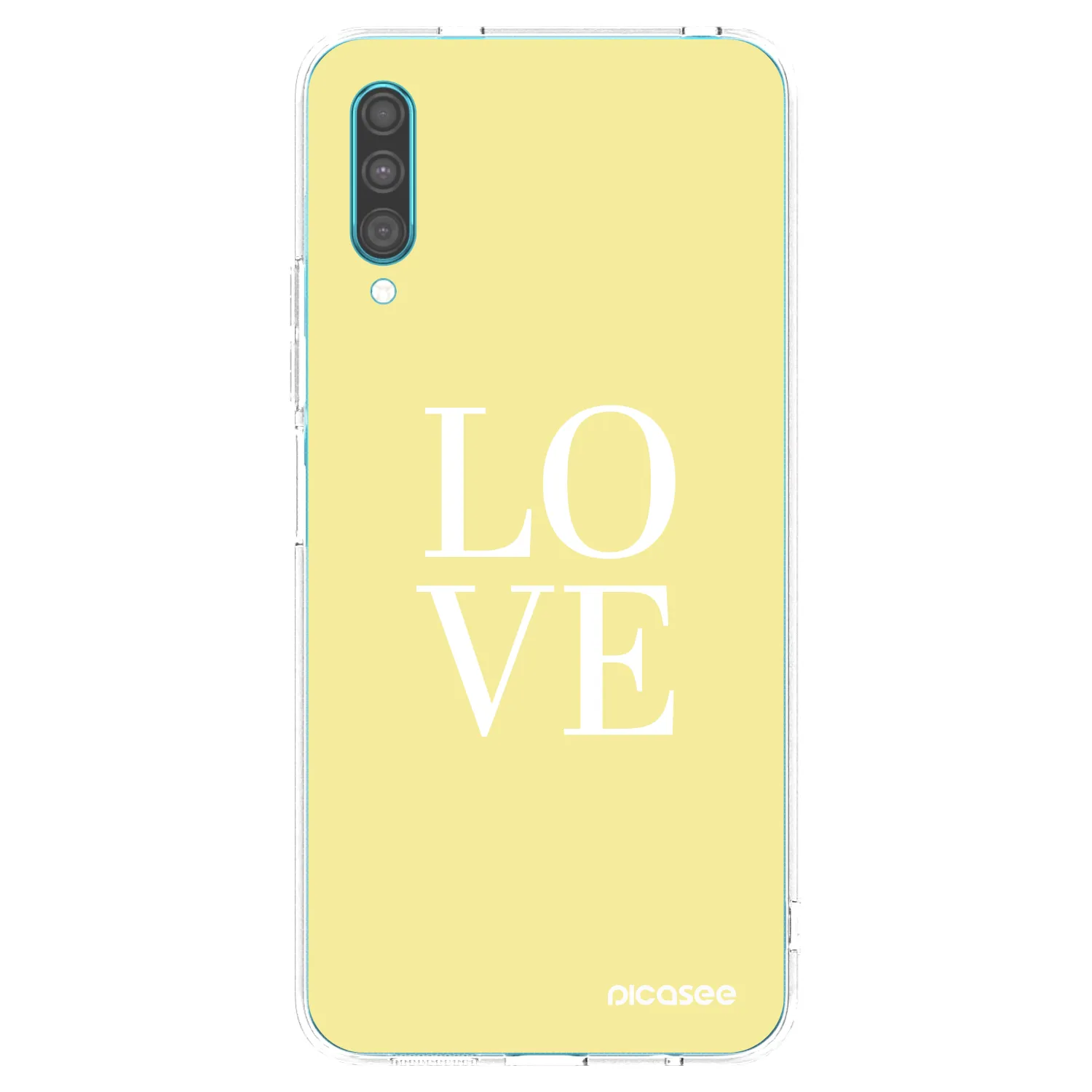 Picasee διαφανής θήκη σιλικόνης Samsung Galaxy A30s A307F - Love