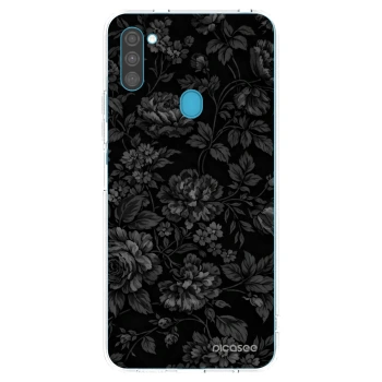 Picasee διαφανής θήκη σιλικόνης Samsung Galaxy M11 - Dark Romance