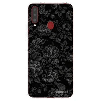 Picasee διαφανής θήκη σιλικόνης Samsung Galaxy A20s - Dark Romance