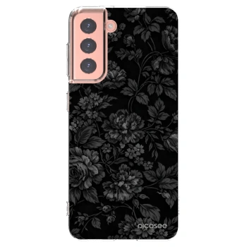 Picasee διαφανής θήκη σιλικόνης Samsung Galaxy S21 5G G991B - Dark Romance