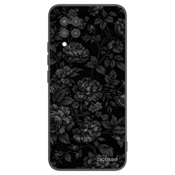 Picasee Μαύρη θήκη σιλικόνης για Samsung Galaxy A42 A426B - Dark Romance