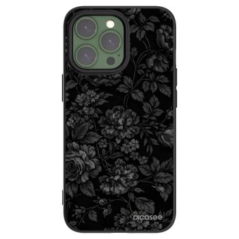 Picasee Μαύρη θήκη σιλικόνης για Apple iPhone 13 Pro - Dark Romance