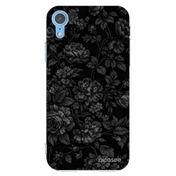 Picasee διαφανής θήκη σιλικόνης Apple iPhone XR - Dark Romance