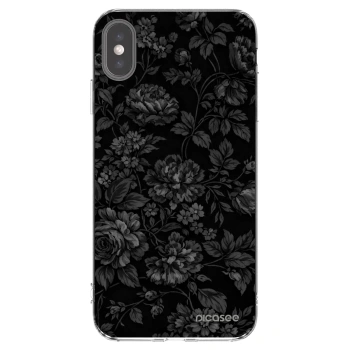 Picasee διαφανής θήκη σιλικόνης Apple iPhone XS Max - Dark Romance