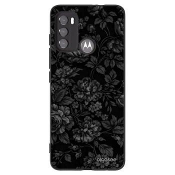 Picasee Μαύρη θήκη σιλικόνης για Motorola Moto G60 - Dark Romance
