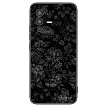 Picasee Μαύρη θήκη σιλικόνης για Vivo V23 5G - Dark Romance