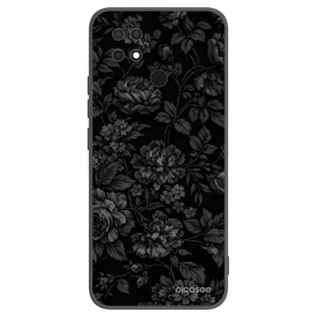 Picasee Μαύρη θήκη σιλικόνης για Xiaomi Redmi 10C - Dark Romance