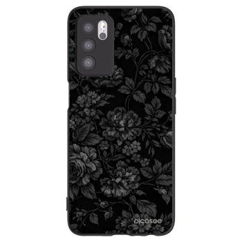 Picasee Μαύρη θήκη σιλικόνης για OPPO A16 - Dark Romance