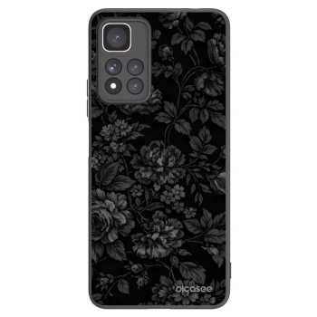 Picasee Μαύρη θήκη σιλικόνης για Xiaomi Redmi Note 11 Pro+ 5G - Dark Romance