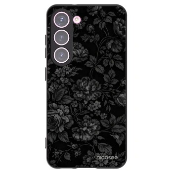Picasee Μαύρη θήκη σιλικόνης για Samsung Galaxy S23 5G - Dark Romance