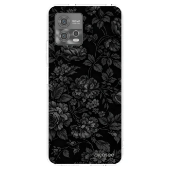 Picasee διαφανής θήκη σιλικόνης Motorola Moto G72 - Dark Romance