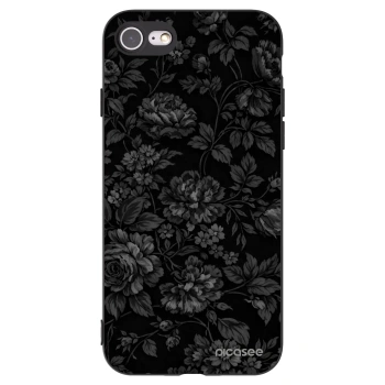 Picasee Μαύρη θήκη σιλικόνης για Apple iPhone 7 - Dark Romance