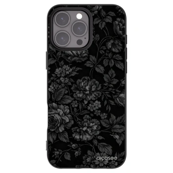 Picasee Μαύρη θήκη σιλικόνης για Apple iPhone 16 Pro Max - Dark Romance