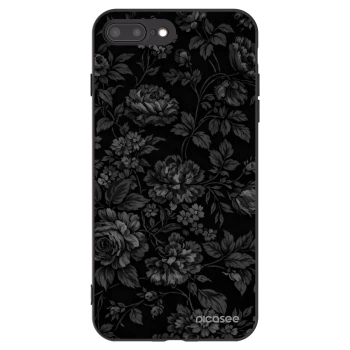 Picasee Μαύρη θήκη σιλικόνης για Apple iPhone 7 Plus - Dark Romance