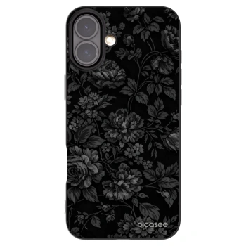 Picasee Μαύρη θήκη σιλικόνης για Apple iPhone 16 Plus - Dark Romance