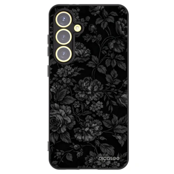 Picasee Μαύρη θήκη σιλικόνης για Samsung Galaxy S24 FE S721B - Dark Romance