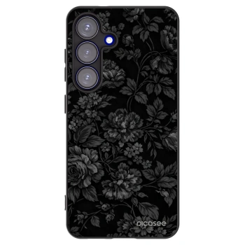 Picasee Μαύρη θήκη σιλικόνης για Samsung Galaxy S25 5G - Dark Romance