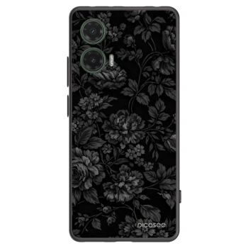 Picasee Μαύρη θήκη σιλικόνης για Motorola Moto G35 5G - Dark Romance