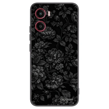 Picasee Μαύρη θήκη σιλικόνης για Motorola Moto G05 - Dark Romance
