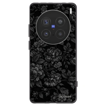 Picasee Μαύρη θήκη σιλικόνης για Vivo X200 Pro - Dark Romance
