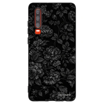 Picasee Μαύρη θήκη σιλικόνης για Huawei P30 - Dark Romance