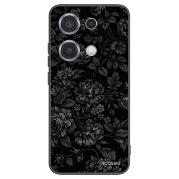 Picasee Μαύρη θήκη σιλικόνης για Xiaomi Redmi Note 14S - Dark Romance