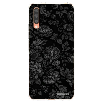 Picasee διαφανής θήκη σιλικόνης Samsung Galaxy A70 A705F - Dark Romance