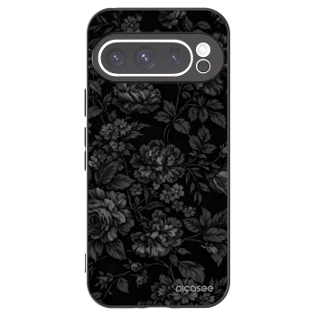 Picasee Μαύρη θήκη σιλικόνης για Google Pixel 9 Pro XL - Dark Romance