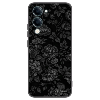 Picasee Μαύρη θήκη σιλικόνης για Vivo Y29s 5G - Dark Romance
