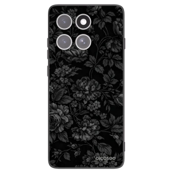 Picasee Μαύρη θήκη σιλικόνης για Motorola Edge 60 Fusion - Dark Romance