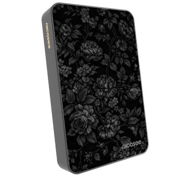 Picasee Powerbank με MagSafe 10 000 mAh Γκρί - Dark Romance