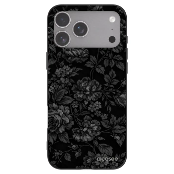 Picasee Μαύρη θήκη σιλικόνης για Apple iPhone 18 Pro Max - Dark Romance