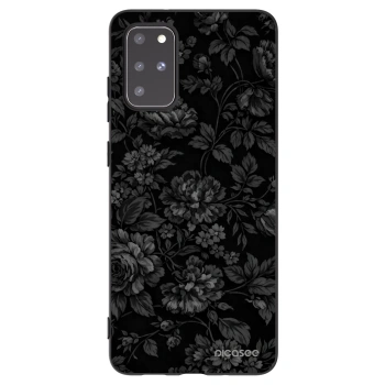 Picasee Μαύρη θήκη σιλικόνης για Samsung Galaxy S20+ G985F - Dark Romance