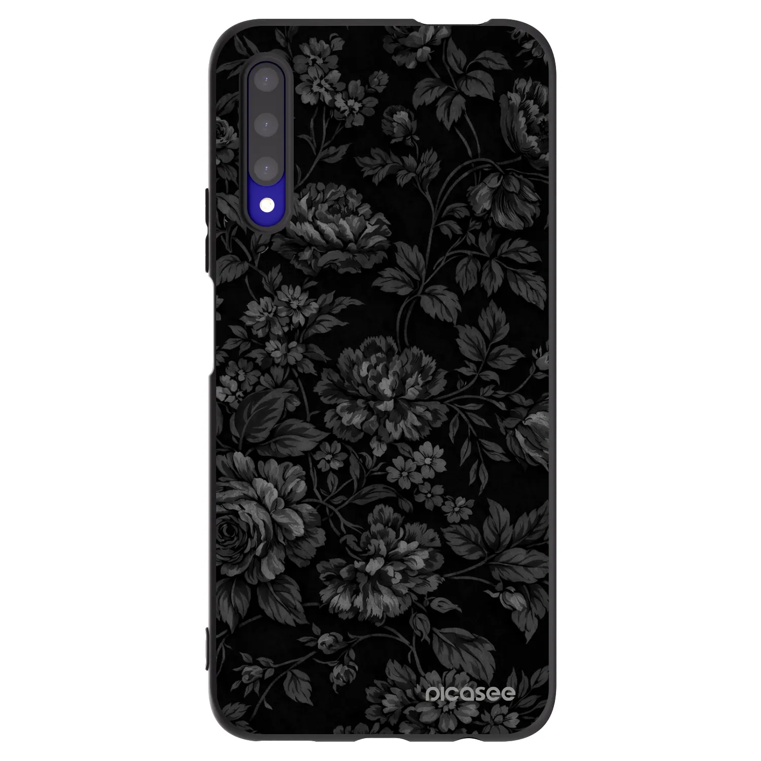 Picasee Μαύρη θήκη σιλικόνης για Honor 9X Pro - Dark Romance