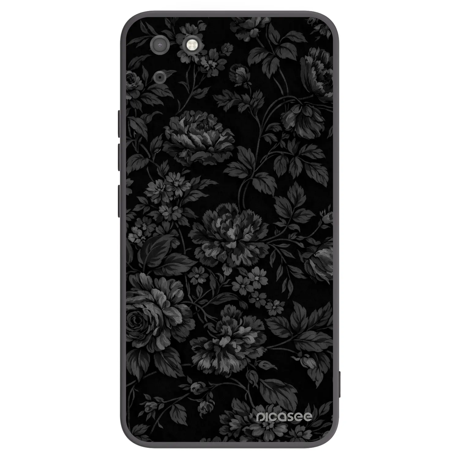 Picasee Μαύρη θήκη σιλικόνης για Huawei Y5P - Dark Romance