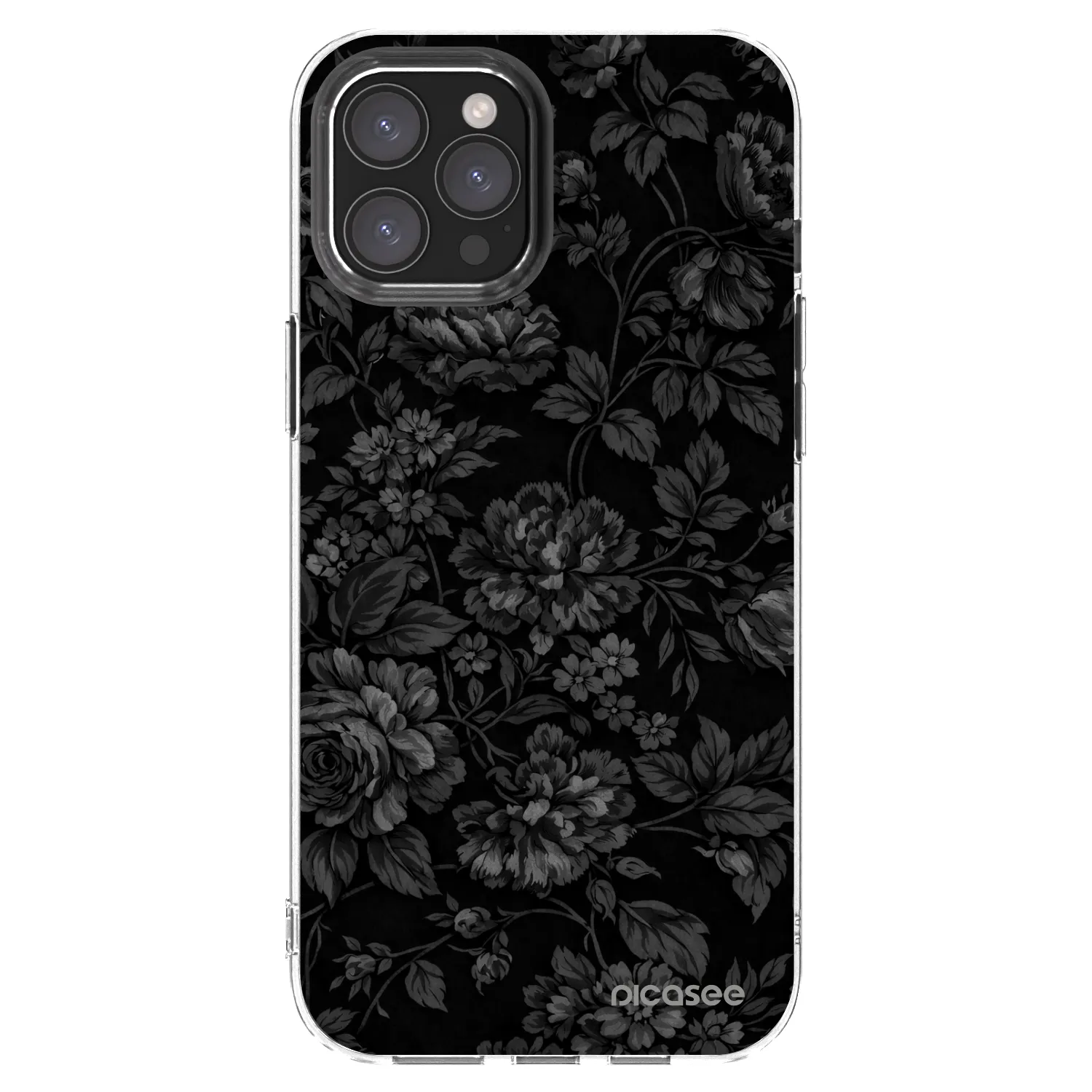 Picasee διαφανής θήκη σιλικόνης Apple iPhone 12 Pro Max - Dark Romance