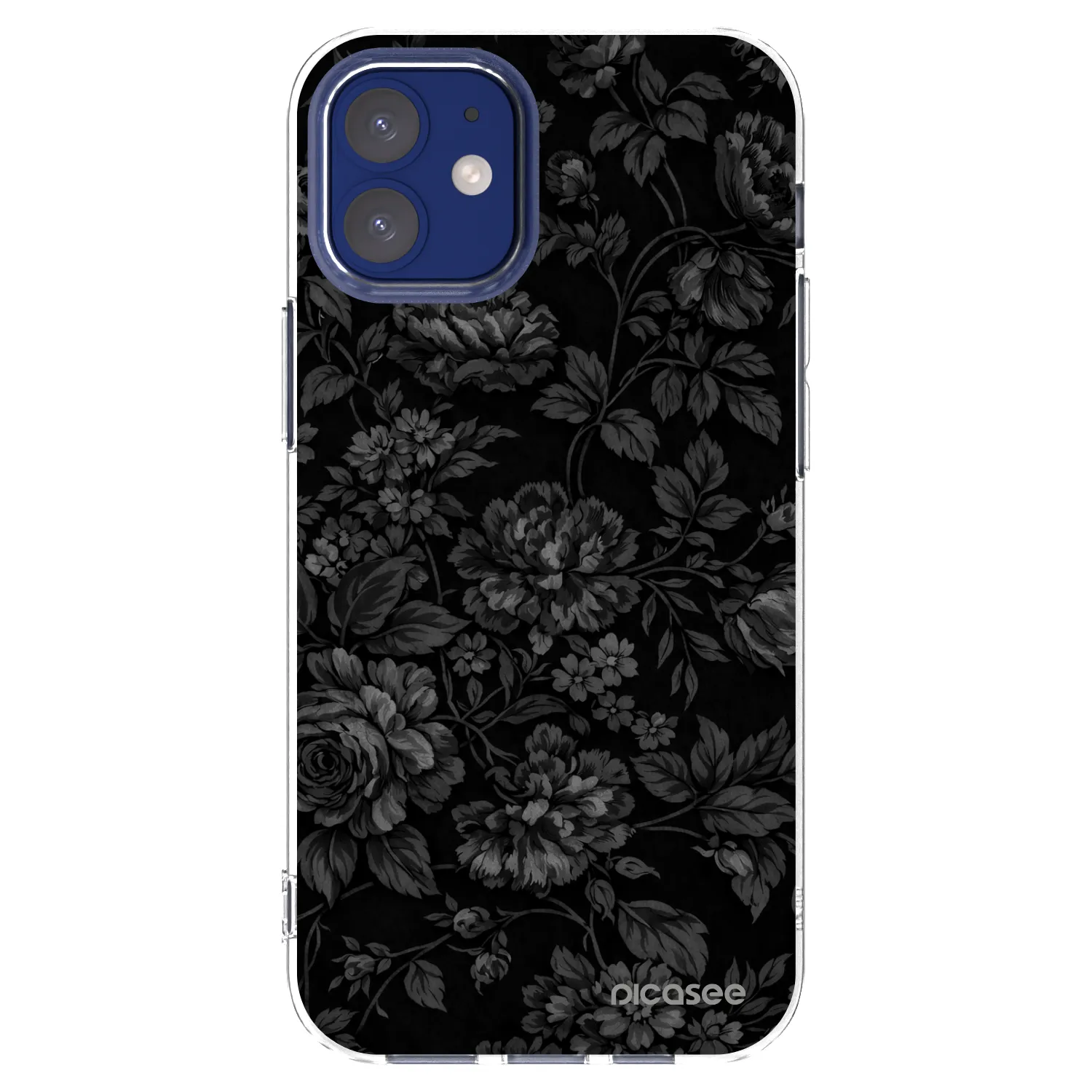 Picasee διαφανής θήκη σιλικόνης Apple iPhone 12 mini - Dark Romance