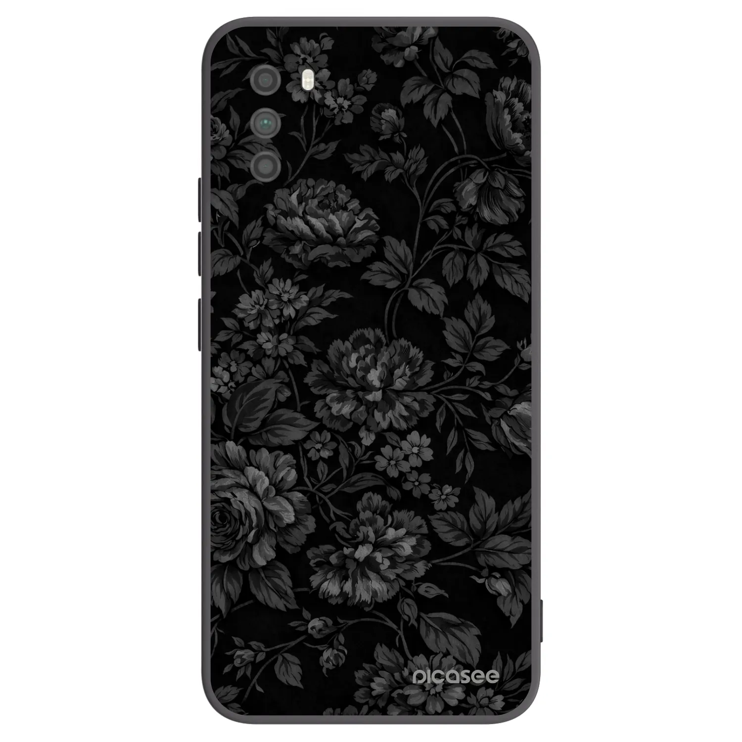 Picasee Μαύρη θήκη σιλικόνης για Xiaomi Poco M3 - Dark Romance