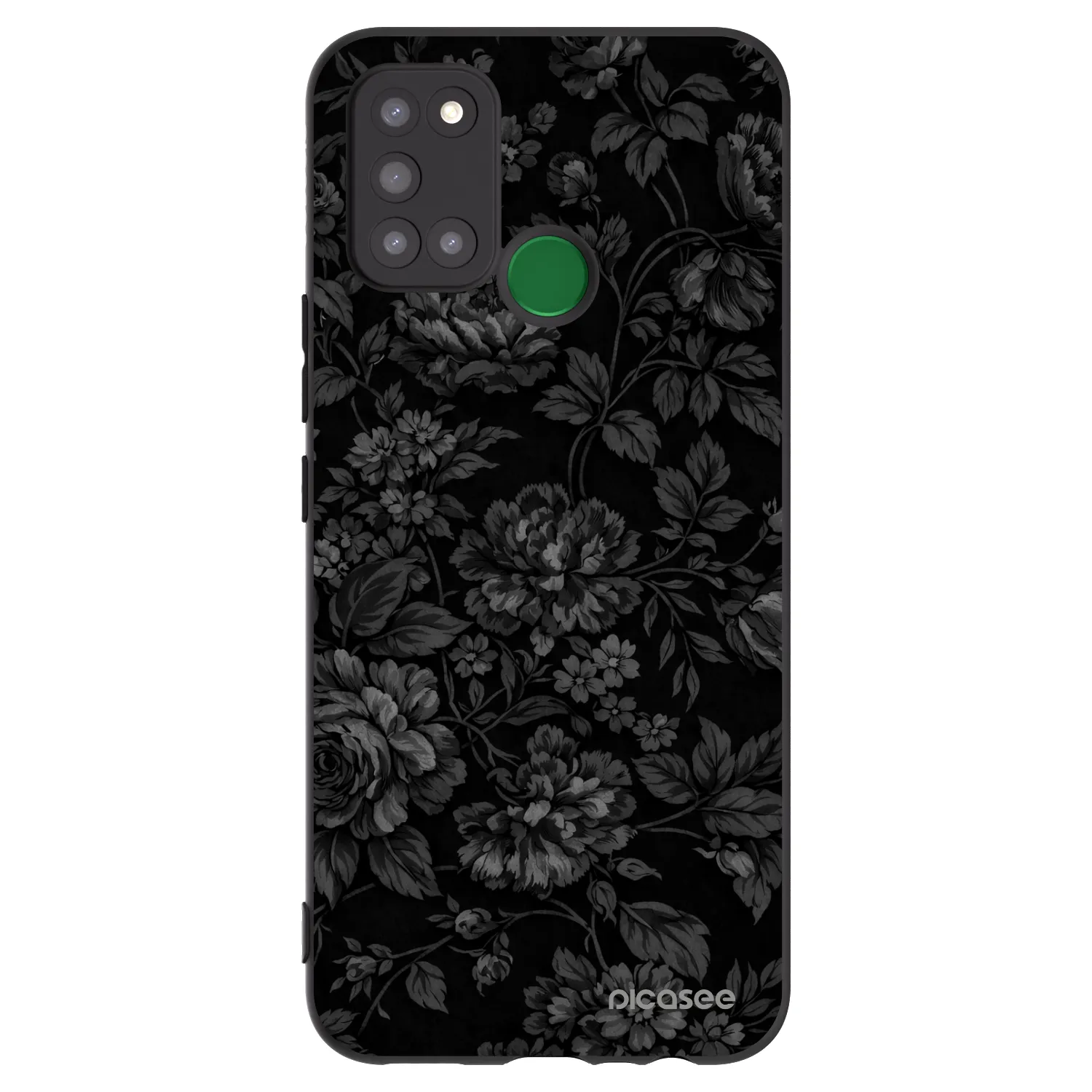 Picasee Μαύρη θήκη σιλικόνης για Realme 7i - Dark Romance