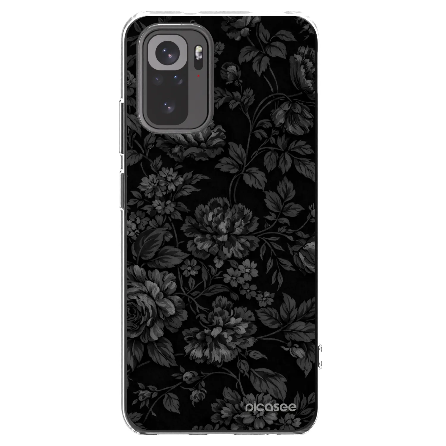 Picasee διαφανής θήκη σιλικόνης Xiaomi Redmi Note 10S - Dark Romance