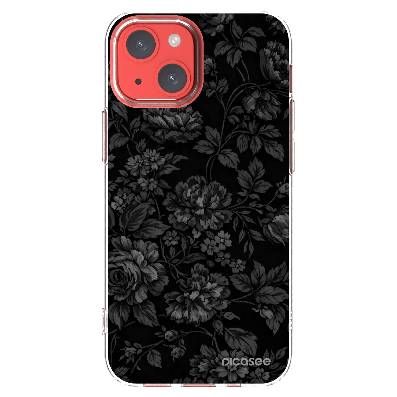 Picasee διαφανής θήκη σιλικόνης Apple iPhone 13 mini - Dark Romance