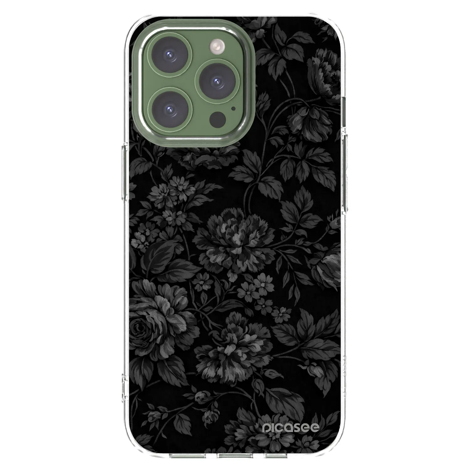 Picasee διαφανής θήκη σιλικόνης Apple iPhone 13 Pro - Dark Romance