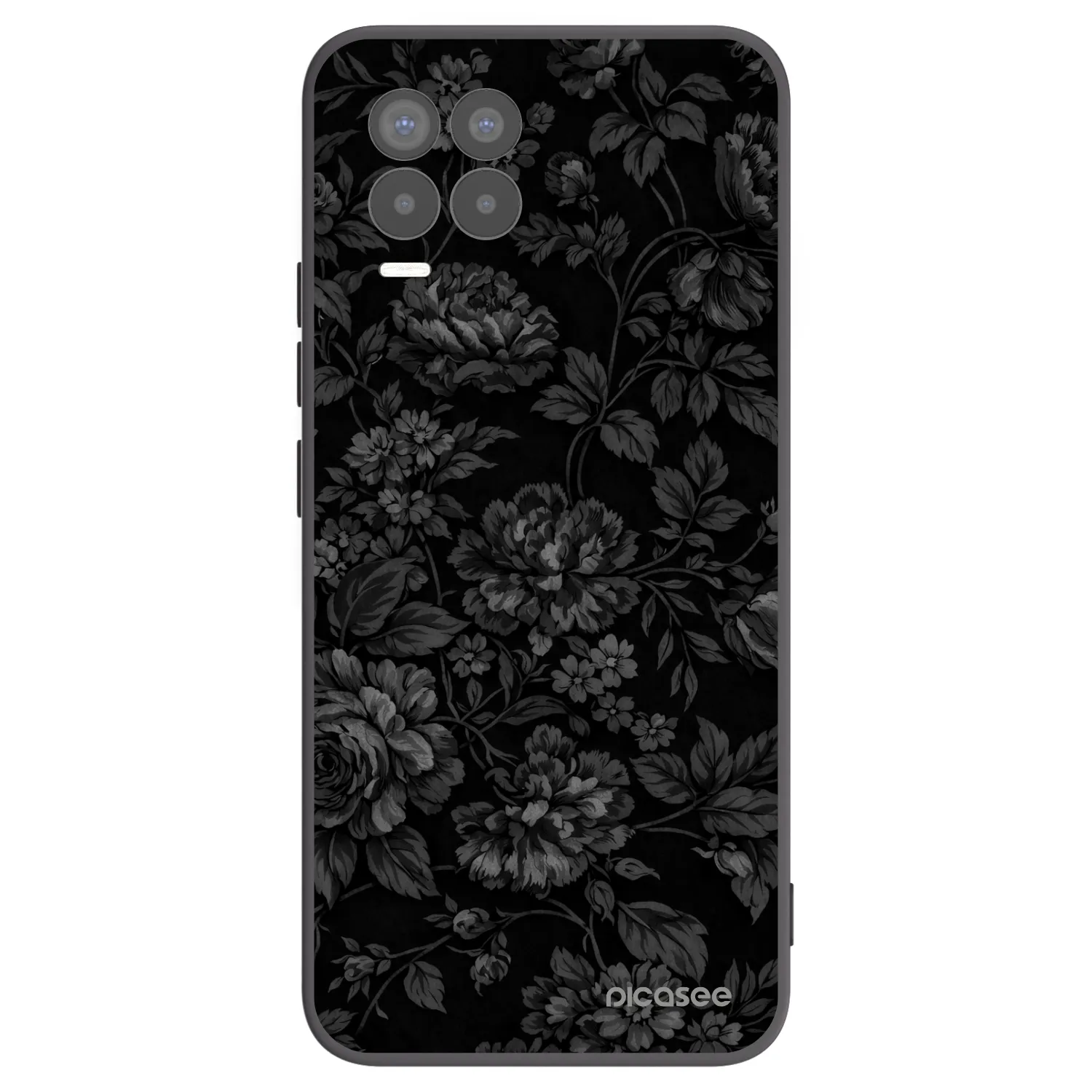 Picasee Μαύρη θήκη σιλικόνης για Realme 8 Pro - Dark Romance