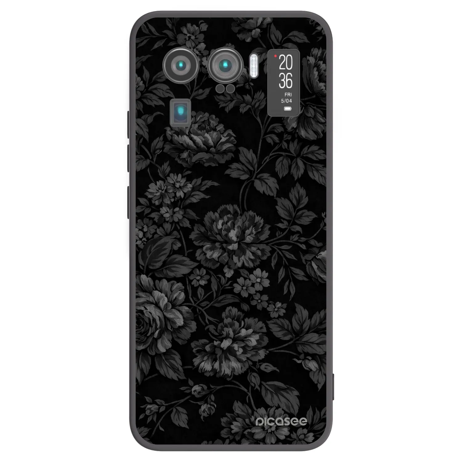 Picasee Μαύρη θήκη σιλικόνης για Xiaomi Mi 11 Ultra - Dark Romance